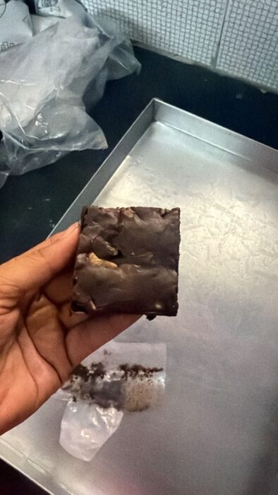 Walnut brownie
