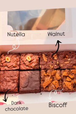 Lotus biscoff brownie