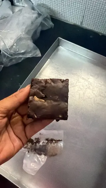 Walnut brownie
