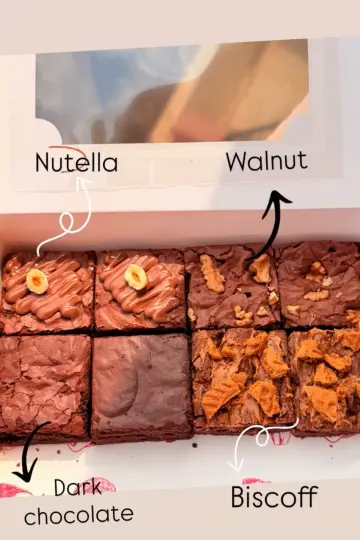 Lotus biscoff brownie